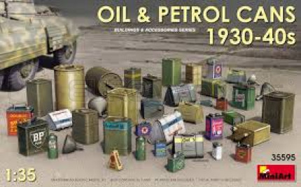 Miniart - Oil & petrol cans 1930/40