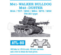 Friulmodel - M-41/M42/M44/M53/M84/M75/T37/T91 tracks