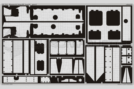 Eduard - Zimmerit STUG.III ausfG (dragon)