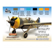 Life color - Coffret Finnish aircraft WWII colors