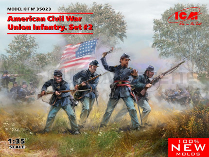 Icm - Civil War Union infantry set 2