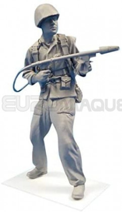 Cmk - US Marine & Flamethrower WWII