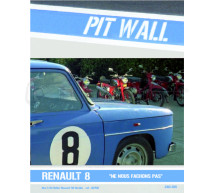 Pit wall - Decals Renault R8 film ne nous fachons pas