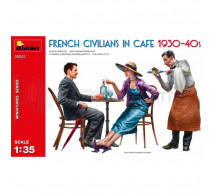 Miniart - French civilians in Café 1930/40