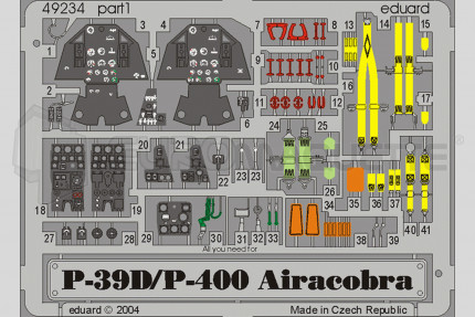 Eduard - P-39D/P-400 Airacobra(eduard)