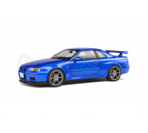 Solido - Nissan Skyline GT-R R34 Bleue 1999