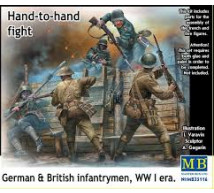 Master box - Hand to hand fight Britishs & Germans WWI