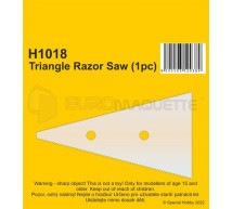 Cmk - Triangle razor saw (x1)