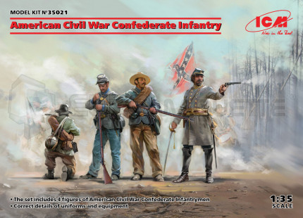 Icm - Confederate infantry