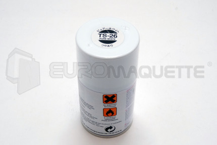 Tamiya - Blanc Pur Brillant TS-26 (bombe 100ml)