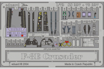 Eduard - F-8E Crusader (academy)
