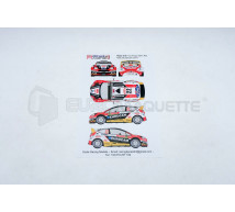 Racing decals 43 - Ford Fiesta 22 M-C 2014