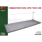 Miniart - Cobblestone road & Tram line