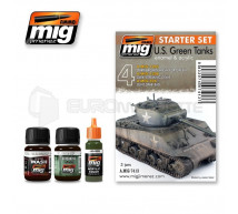 Mig products - Coffret US green tanks