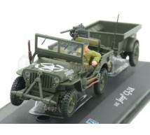 Cararama - Jeep & remorque WWII