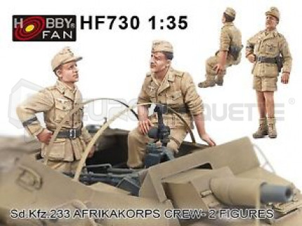 Hobby fan - SdKfz 233 DAK Crew