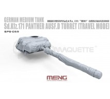 Meng - Tourelle Panther Ausf D bachée