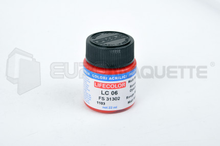 Life Color - Rouge mat LC06 (pot 22ml)