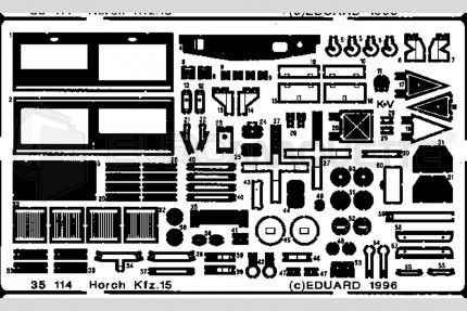 Eduard - Horch Kfz.15  (italeri)