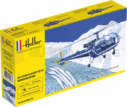 Heller - SA316 Gendarmerie