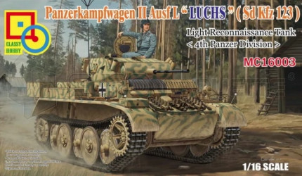 Classy hobby - Pz II Ausf L Luchs 1/16