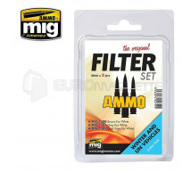 Mig products - Filter set for UN & winter vehicles (x3)