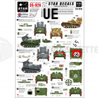 Star decals - French & German UE