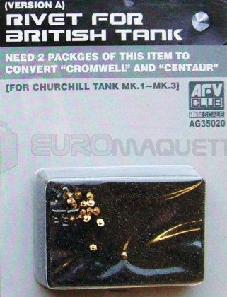 Afv Club - Rivets chars Anglais