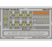 Eduard - A-26 Seat belts