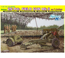 Dragon - 25Pdr Gun Mk II & Limber