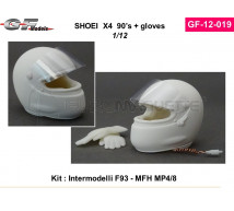 Gf models - Casque Shoei et gants 1992:93