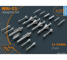 Clear prop - Mig-23 weapon set (Advanced)