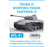 Friulmodel - Tiger II/Hunting Tiger/Panther transport tracks