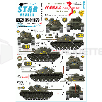 Star decals - M48A3 Early Vietnam