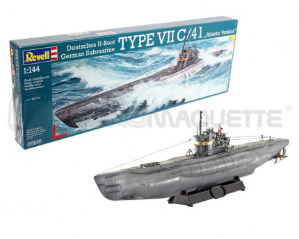 Revell - U Boat Type VIIC /41(1/144)