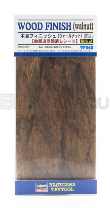 Hasegawa - Plaque finition Noyer