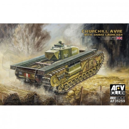 Afv club - Churchill AVRE Snake launcher