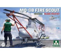 Takom - MQ-8B Fire Scout & Missiles & Blade fold kit