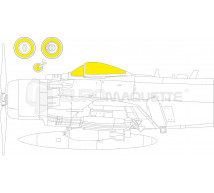 Eduard - A-1H Skyraider TFace mask (Tamiya)