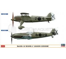 Hasegawa - Combo He-51B / Bf-109E-3 Spanish War