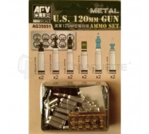 Afv club - AMMO 120mm set for M1 A/A2