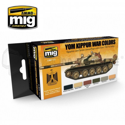 Mig - Coffret Yom Kippur war colors