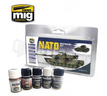 Mig products - Coffret NATO weathering set (x5)