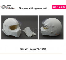 Gf models - Casque Simpson M30 & gants