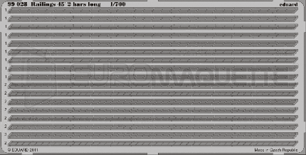 Eduard - Railings 45°