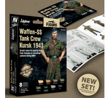 Vallejo - Coffret SS Tank crew Kursk 43