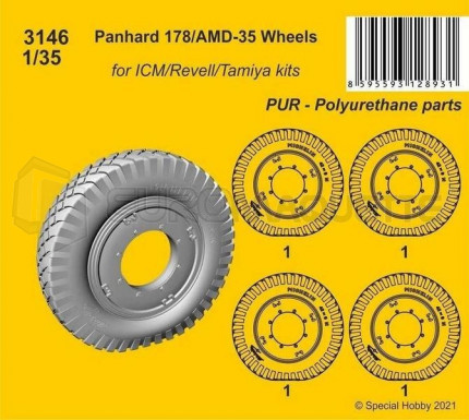 Cmk - Panhard 178/AMD 35 roues (ICM)