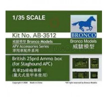 Bronco - 25 Pdr Ammo Boxes