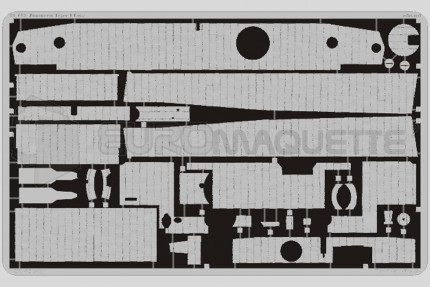 Eduard - Tiger I late Zimmerit (tamiya)