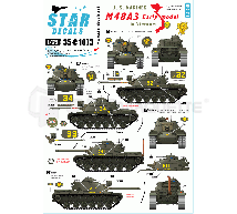 Star decals - M48A3 Early Vietnam